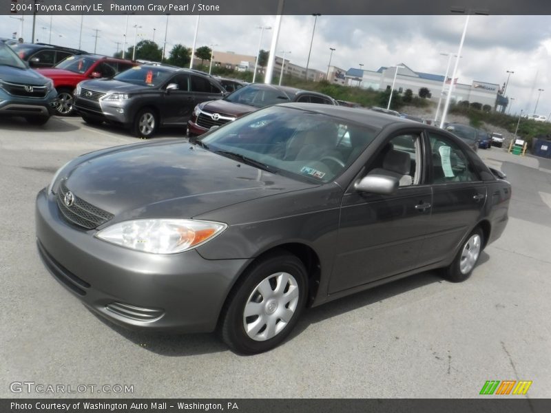 Phantom Gray Pearl / Stone 2004 Toyota Camry LE