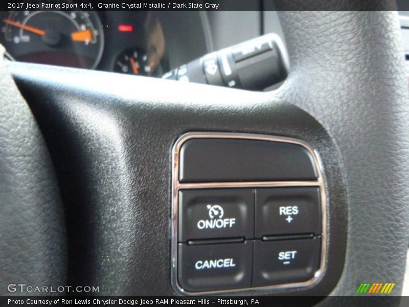 Granite Crystal Metallic / Dark Slate Gray 2017 Jeep Patriot Sport 4x4