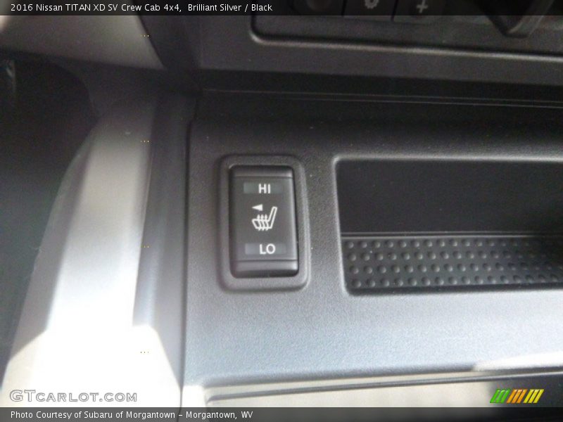 Brilliant Silver / Black 2016 Nissan TITAN XD SV Crew Cab 4x4