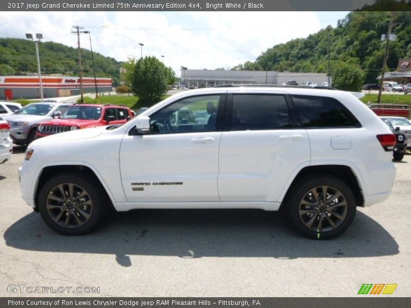 Bright White / Black 2017 Jeep Grand Cherokee Limited 75th Annivesary Edition 4x4