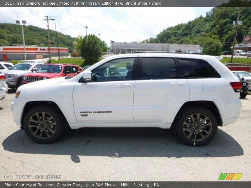 Bright White / Black 2017 Jeep Grand Cherokee Limited 75th Annivesary Edition 4x4