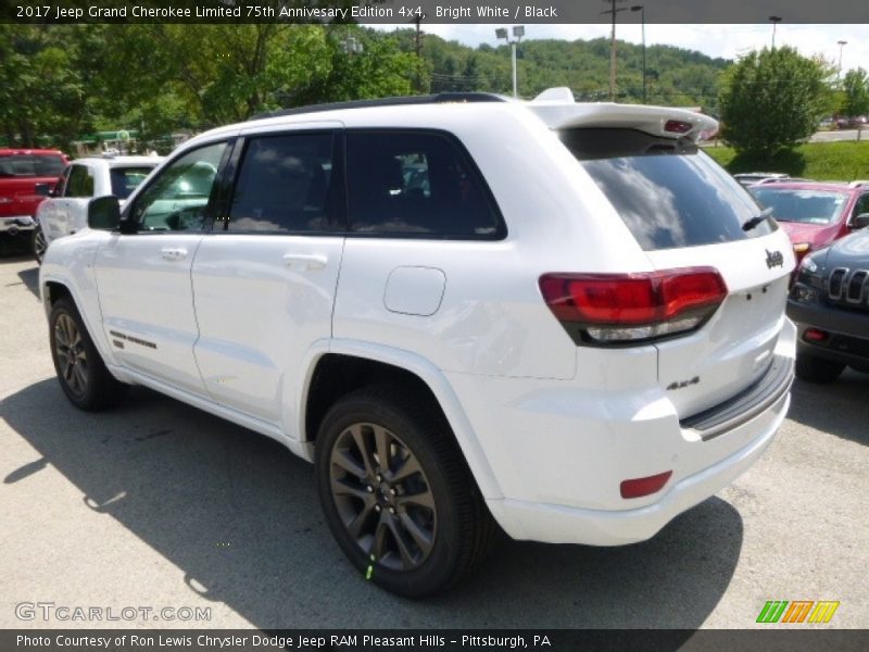 Bright White / Black 2017 Jeep Grand Cherokee Limited 75th Annivesary Edition 4x4