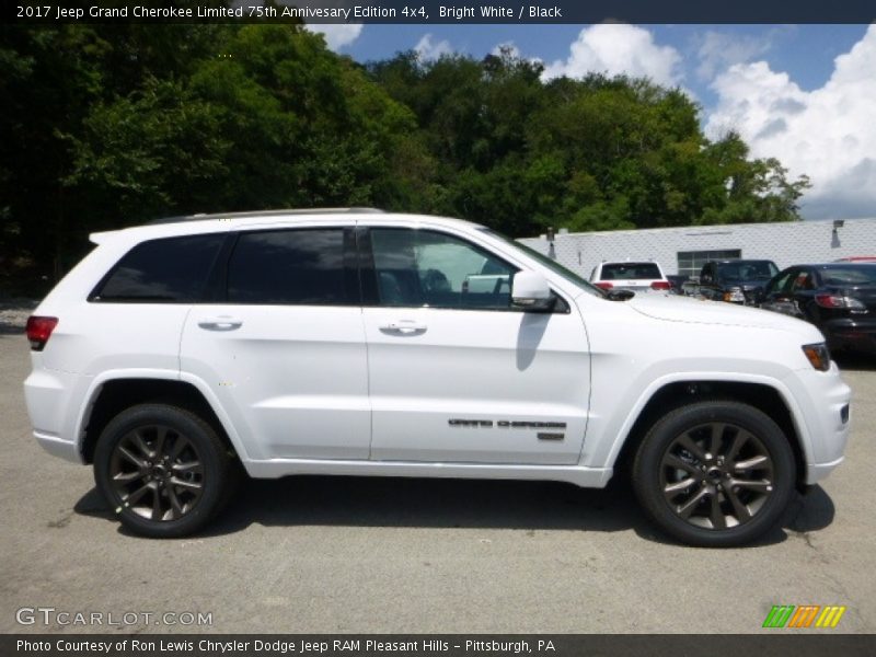 Bright White / Black 2017 Jeep Grand Cherokee Limited 75th Annivesary Edition 4x4