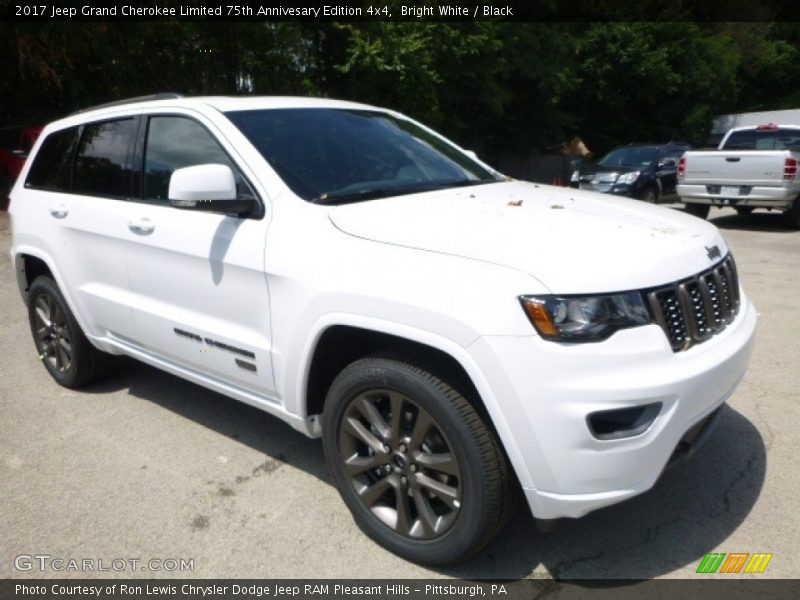 Bright White / Black 2017 Jeep Grand Cherokee Limited 75th Annivesary Edition 4x4