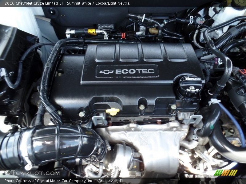 Summit White / Cocoa/Light Neutral 2016 Chevrolet Cruze Limited LT