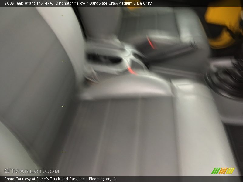 Detonator Yellow / Dark Slate Gray/Medium Slate Gray 2009 Jeep Wrangler X 4x4