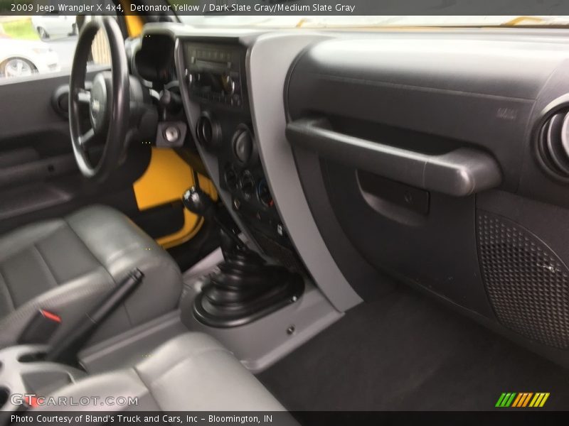 Detonator Yellow / Dark Slate Gray/Medium Slate Gray 2009 Jeep Wrangler X 4x4