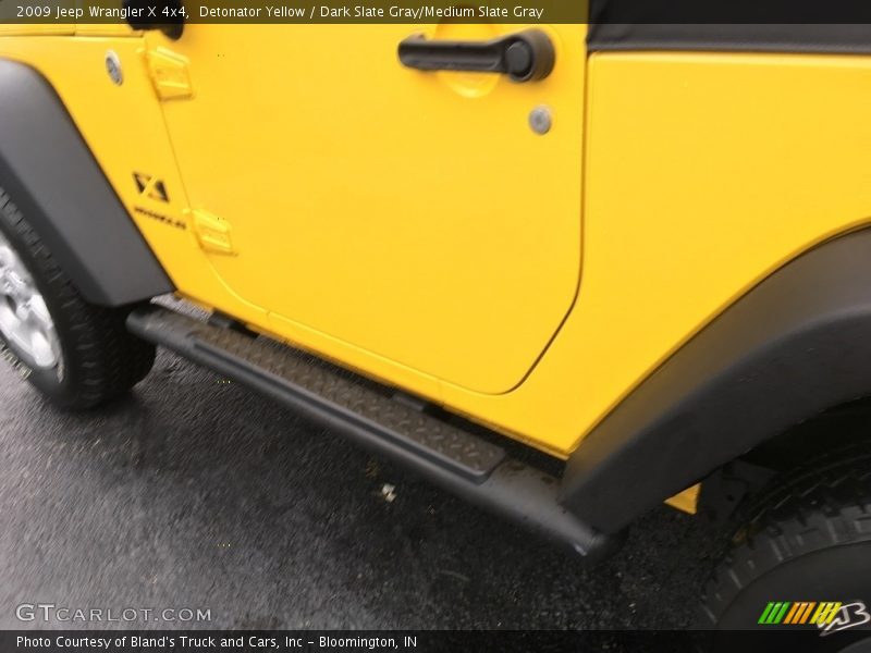 Detonator Yellow / Dark Slate Gray/Medium Slate Gray 2009 Jeep Wrangler X 4x4