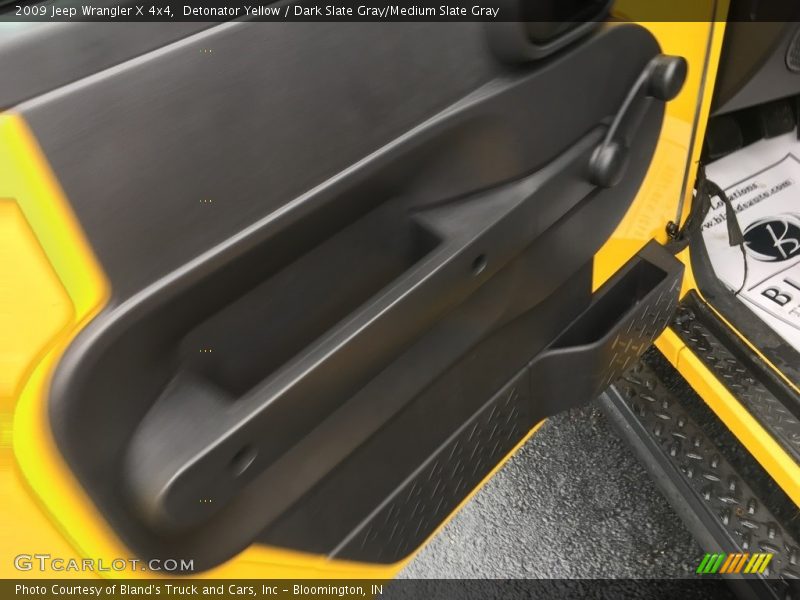 Detonator Yellow / Dark Slate Gray/Medium Slate Gray 2009 Jeep Wrangler X 4x4