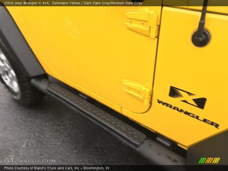 Detonator Yellow / Dark Slate Gray/Medium Slate Gray 2009 Jeep Wrangler X 4x4