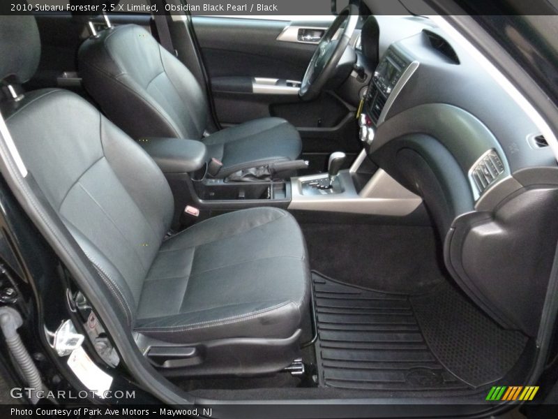 Obsidian Black Pearl / Black 2010 Subaru Forester 2.5 X Limited