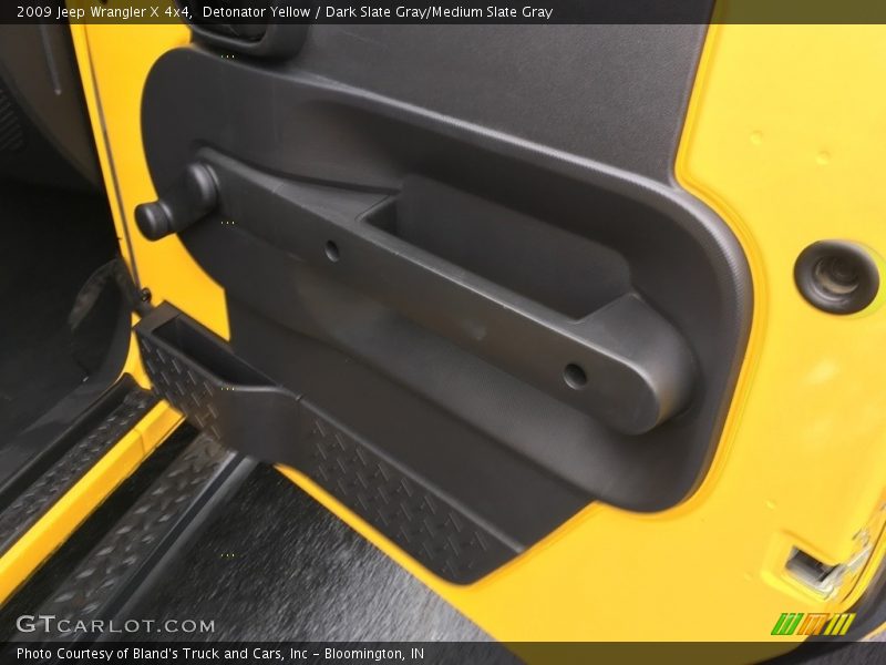Detonator Yellow / Dark Slate Gray/Medium Slate Gray 2009 Jeep Wrangler X 4x4