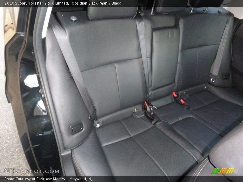 Obsidian Black Pearl / Black 2010 Subaru Forester 2.5 X Limited
