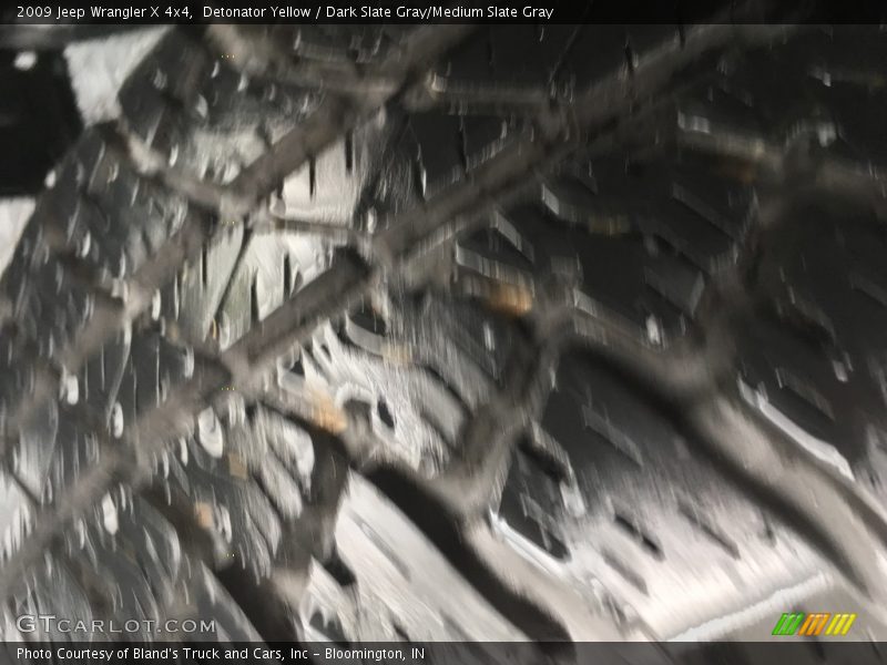 Detonator Yellow / Dark Slate Gray/Medium Slate Gray 2009 Jeep Wrangler X 4x4