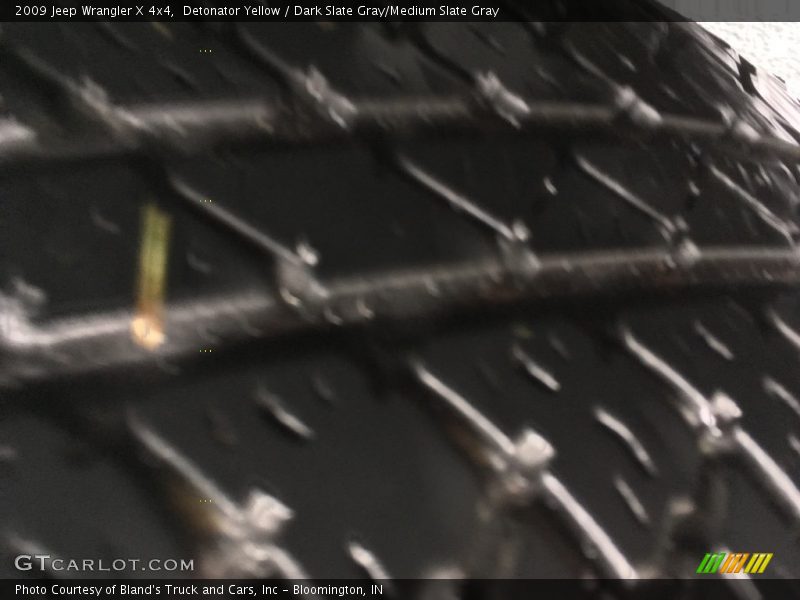 Detonator Yellow / Dark Slate Gray/Medium Slate Gray 2009 Jeep Wrangler X 4x4