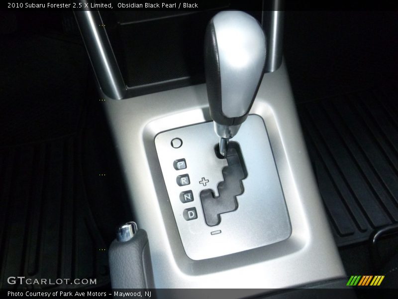 Obsidian Black Pearl / Black 2010 Subaru Forester 2.5 X Limited