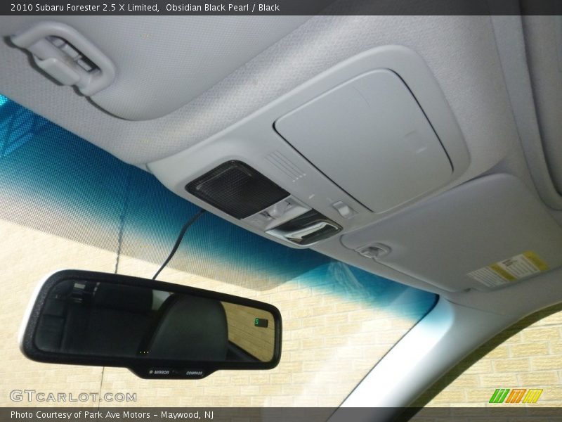 Obsidian Black Pearl / Black 2010 Subaru Forester 2.5 X Limited