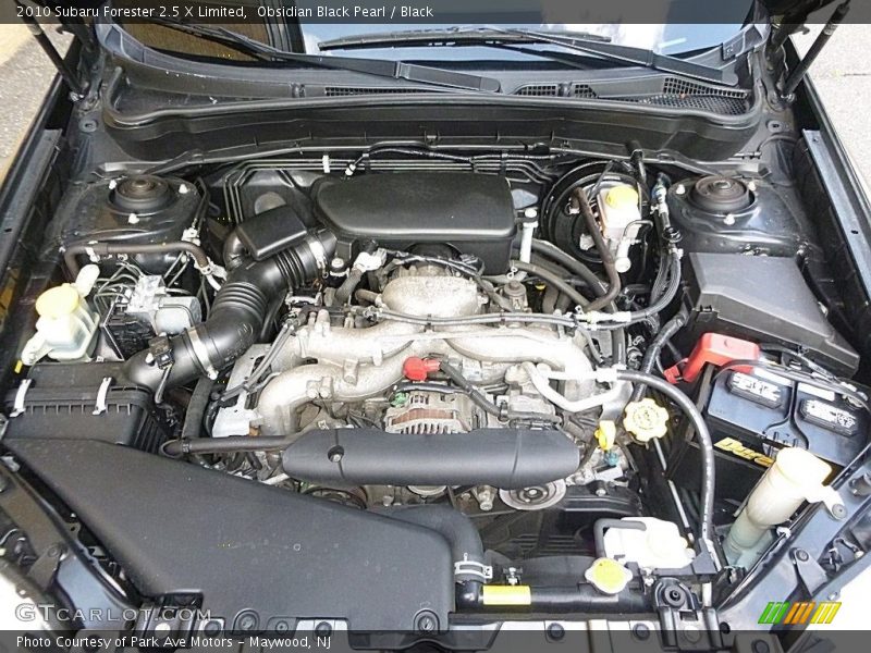 Obsidian Black Pearl / Black 2010 Subaru Forester 2.5 X Limited