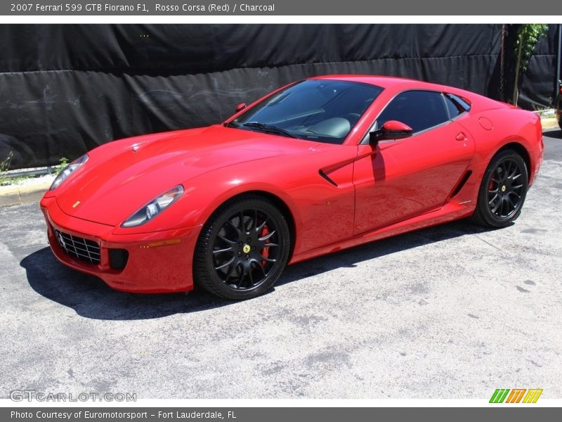 Rosso Corsa (Red) / Charcoal 2007 Ferrari 599 GTB Fiorano F1