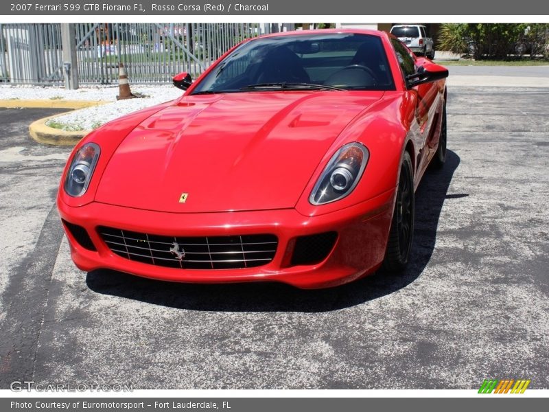 Rosso Corsa (Red) / Charcoal 2007 Ferrari 599 GTB Fiorano F1