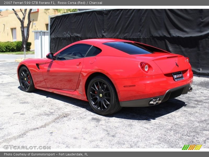 Rosso Corsa (Red) / Charcoal 2007 Ferrari 599 GTB Fiorano F1
