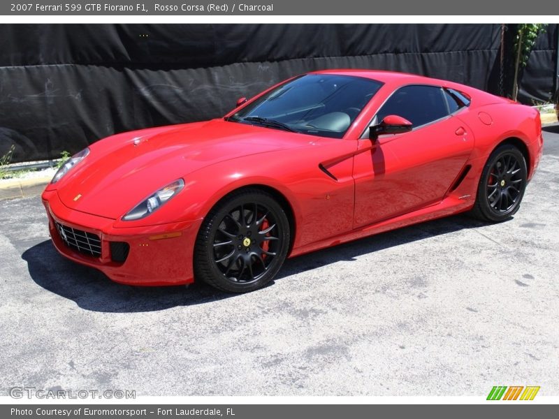 Rosso Corsa (Red) / Charcoal 2007 Ferrari 599 GTB Fiorano F1