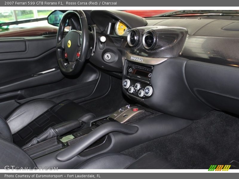 Rosso Corsa (Red) / Charcoal 2007 Ferrari 599 GTB Fiorano F1