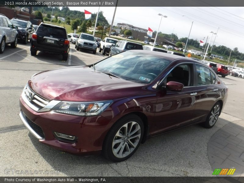 Basque Red Pearl II / Black 2013 Honda Accord Sport Sedan