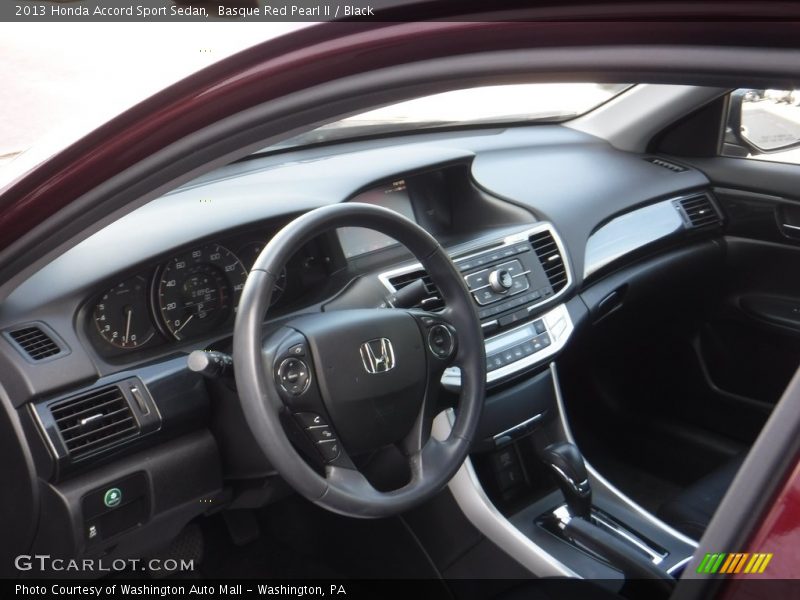 Basque Red Pearl II / Black 2013 Honda Accord Sport Sedan
