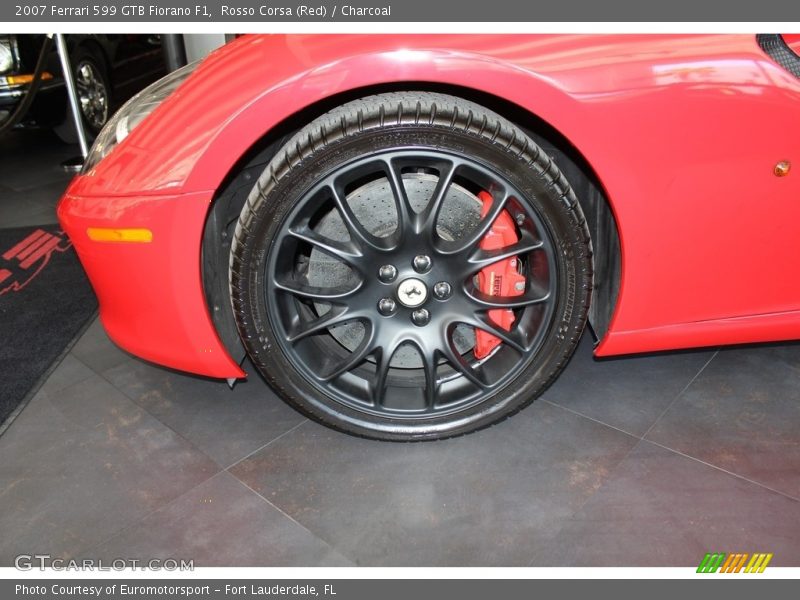 Rosso Corsa (Red) / Charcoal 2007 Ferrari 599 GTB Fiorano F1