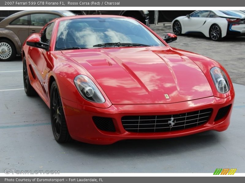 Rosso Corsa (Red) / Charcoal 2007 Ferrari 599 GTB Fiorano F1