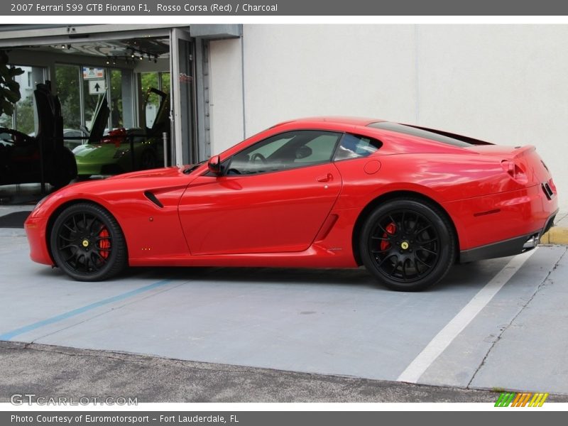 Rosso Corsa (Red) / Charcoal 2007 Ferrari 599 GTB Fiorano F1