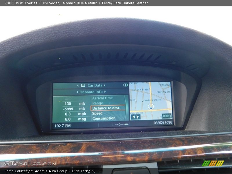 Monaco Blue Metallic / Terra/Black Dakota Leather 2006 BMW 3 Series 330xi Sedan