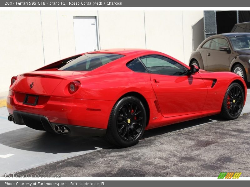 Rosso Corsa (Red) / Charcoal 2007 Ferrari 599 GTB Fiorano F1