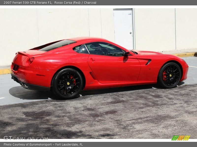 Rosso Corsa (Red) / Charcoal 2007 Ferrari 599 GTB Fiorano F1