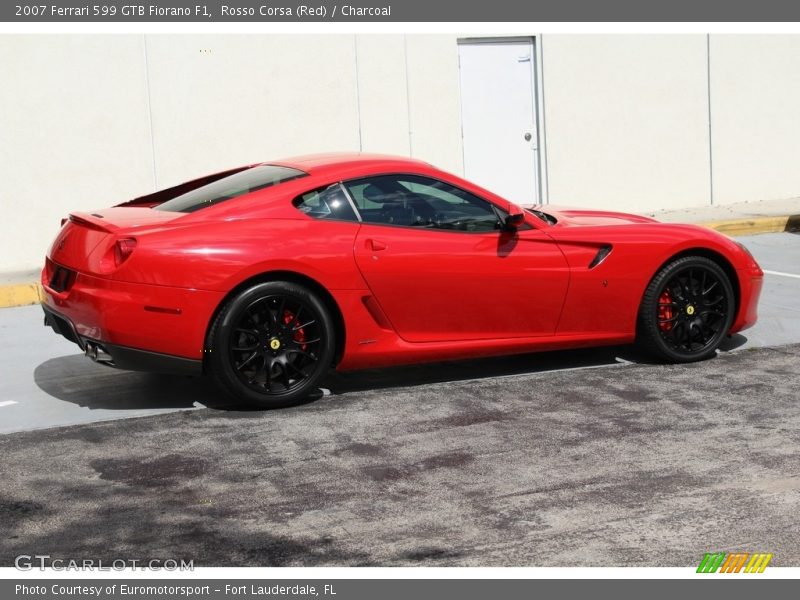 Rosso Corsa (Red) / Charcoal 2007 Ferrari 599 GTB Fiorano F1