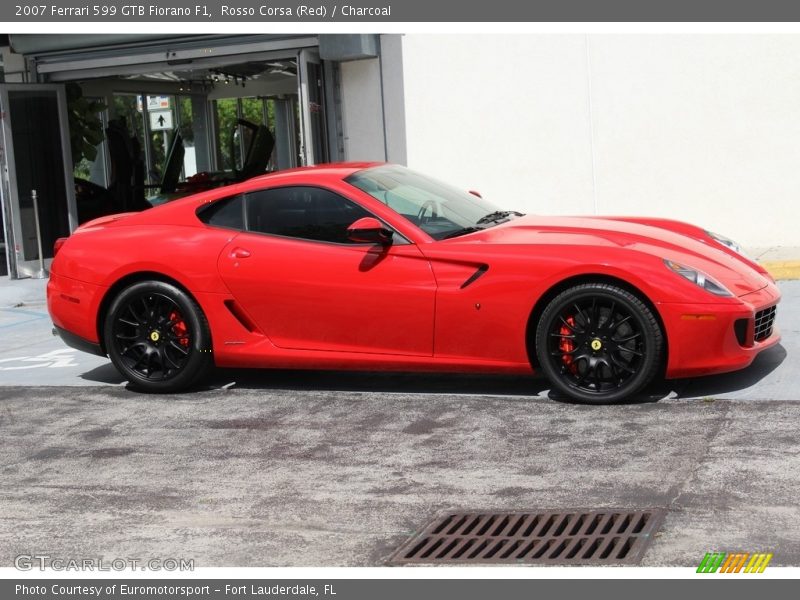 Rosso Corsa (Red) / Charcoal 2007 Ferrari 599 GTB Fiorano F1