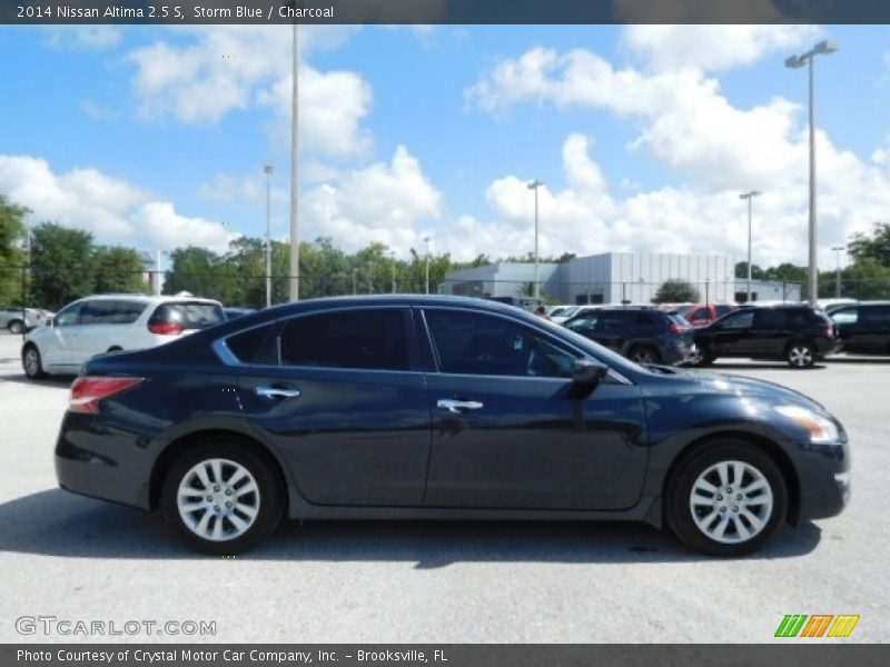 Storm Blue / Charcoal 2014 Nissan Altima 2.5 S