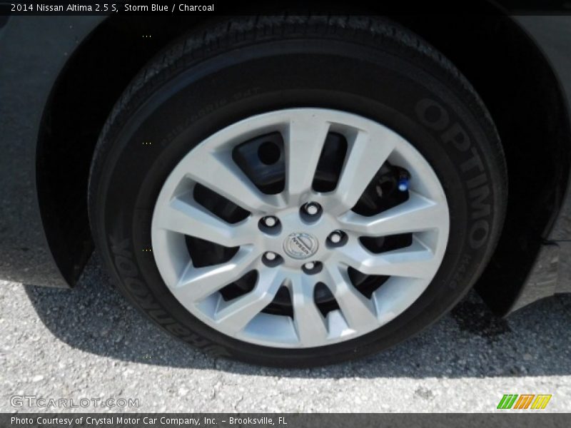 Storm Blue / Charcoal 2014 Nissan Altima 2.5 S