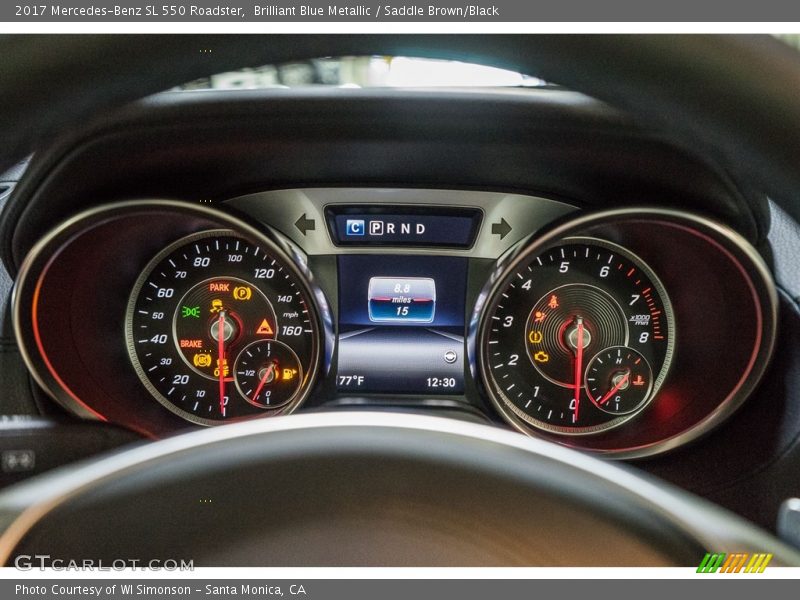  2017 SL 550 Roadster 550 Roadster Gauges