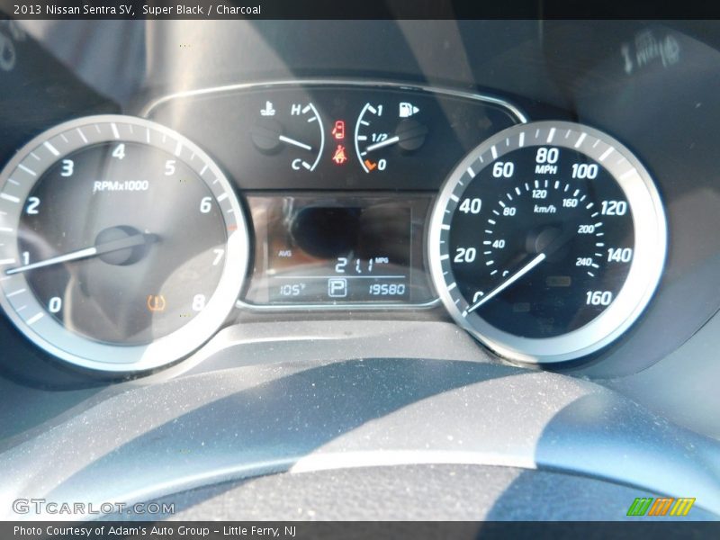 Super Black / Charcoal 2013 Nissan Sentra SV