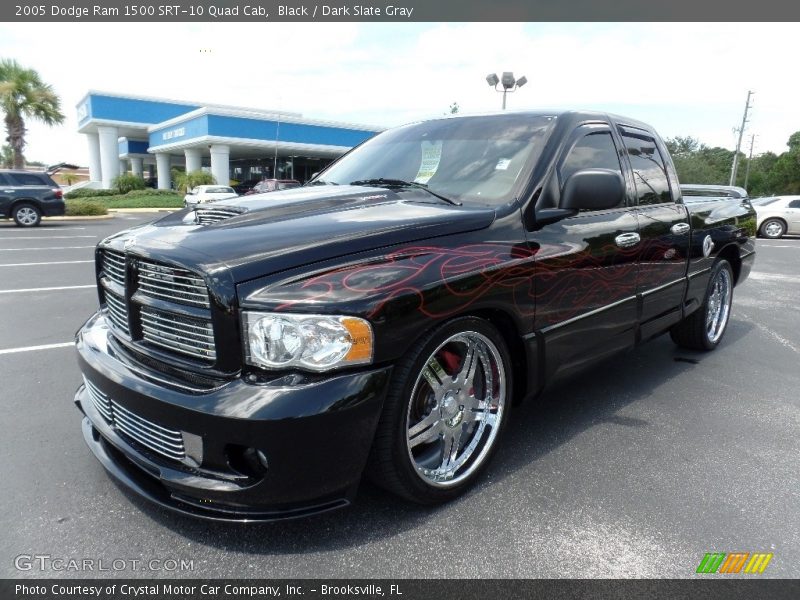 Front 3/4 View of 2005 Ram 1500 SRT-10 Quad Cab