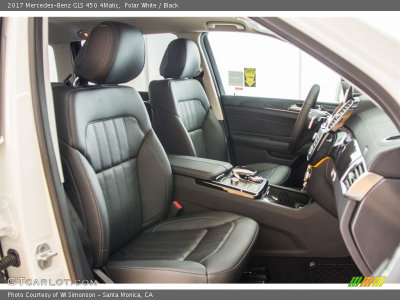 Polar White / Black 2017 Mercedes-Benz GLS 450 4Matic