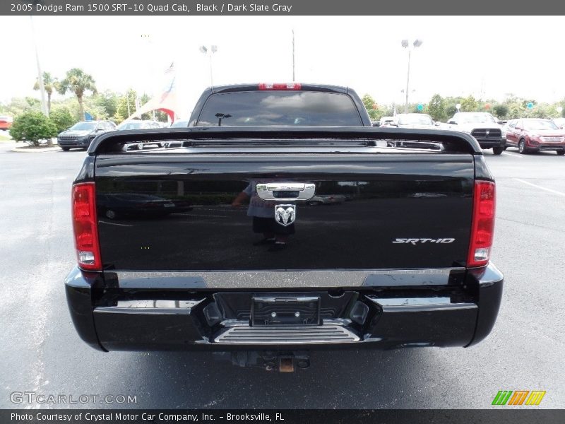 Black / Dark Slate Gray 2005 Dodge Ram 1500 SRT-10 Quad Cab