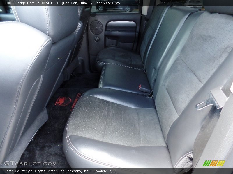 Black / Dark Slate Gray 2005 Dodge Ram 1500 SRT-10 Quad Cab