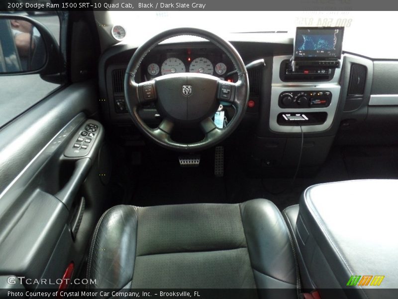 Black / Dark Slate Gray 2005 Dodge Ram 1500 SRT-10 Quad Cab