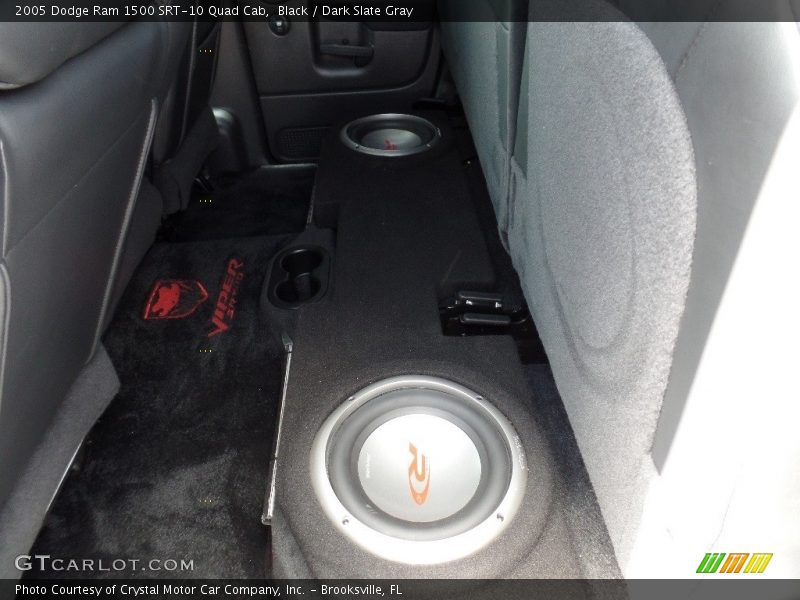 Black / Dark Slate Gray 2005 Dodge Ram 1500 SRT-10 Quad Cab
