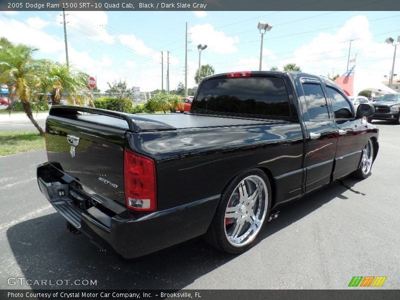 Black / Dark Slate Gray 2005 Dodge Ram 1500 SRT-10 Quad Cab
