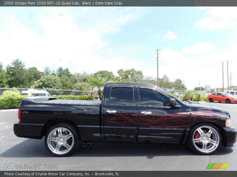 Black / Dark Slate Gray 2005 Dodge Ram 1500 SRT-10 Quad Cab