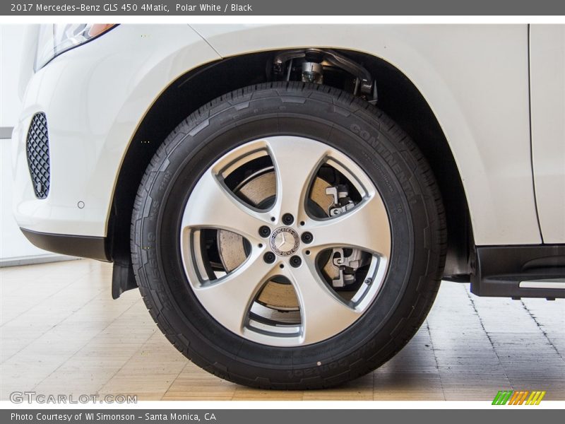 Polar White / Black 2017 Mercedes-Benz GLS 450 4Matic